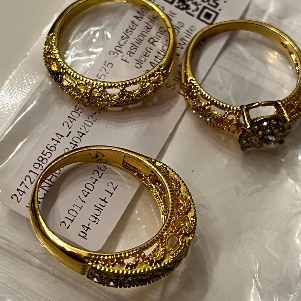 Men’s Size 12 Ring Set | Stylish Fashion Jewelry‎ Bands (men/x)